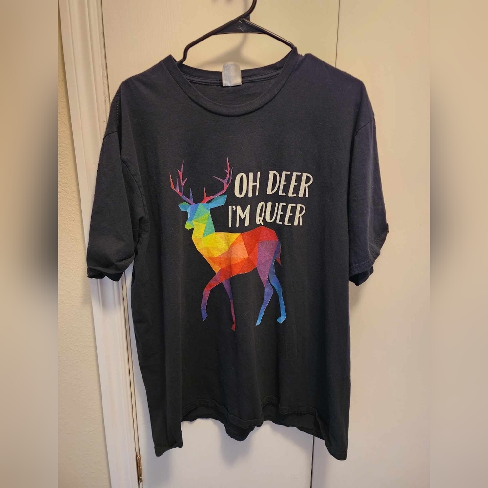 LGBT Oh deer, I'm queer shirt